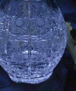 Krištáľová brúsená whisky fľaša 550 ml
