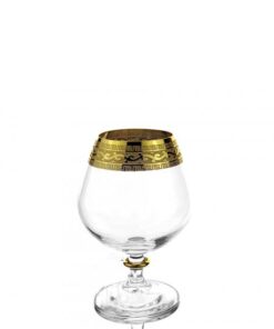 Pohár Ange zlato na brandy/koňak 400 ml set 6 kusov