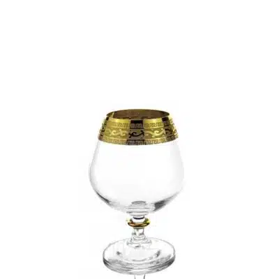 Pohár Ange zlato na brandy/koňak 400 ml set 6 kusov