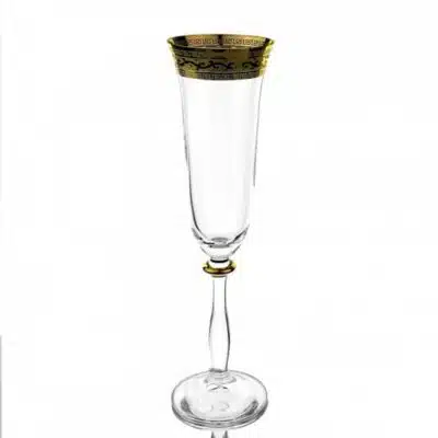 Pohár Ange zlato na sekt/šampanské 190 ml set 6 kusov