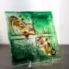 Umelecké sklo Veronika Rusňáková 20x20 cm