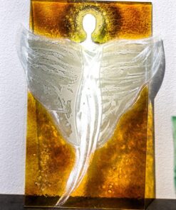 Umelecké sklo Veronika Rusňáková 27x39 cm