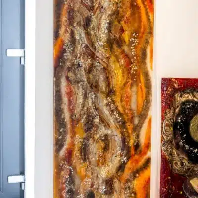 Umelecké sklo Veronika Rusňáková 60x150 cm