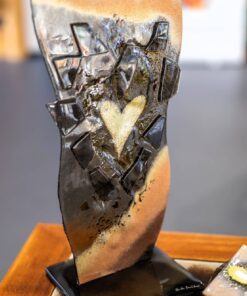 Umelecké sklo Veronika Rusňáková 22x54 cm