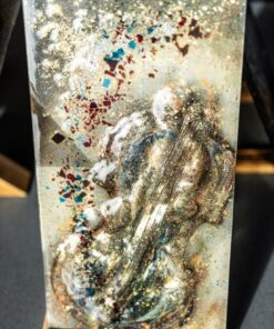Umelecké sklo Veronika Rusňáková 31x62 cm