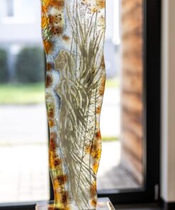 Umelecké sklo Veronika Rusňáková 30x84 cm
