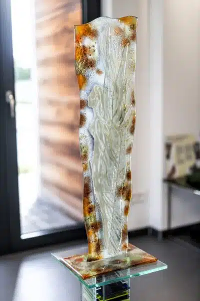 Umelecké sklo Veronika Rusňáková 30x84 cm - Image 2