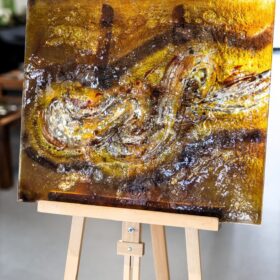 Umelecké sklo Veronika Rusňáková 70x160 cm