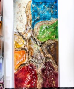 Umelecké sklo Veronika Rusňáková 70x150 cm