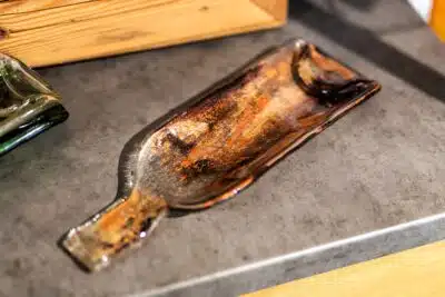Umelecké sklo Veronika Rusňáková 10x31 cm