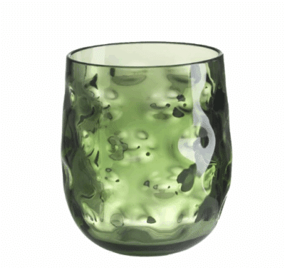 Poháre Murano 400 ml zelená