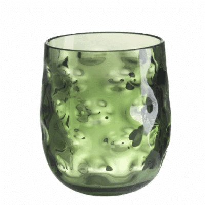 Poháre Murano 400 ml zelená