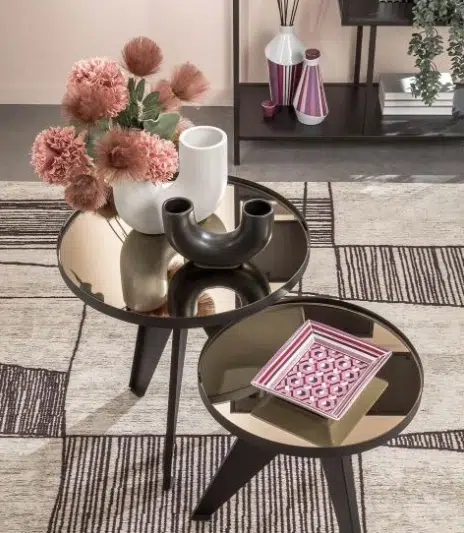 Malá porcelánová váza v tvare U 20x6x12 cm – Obrázok 2