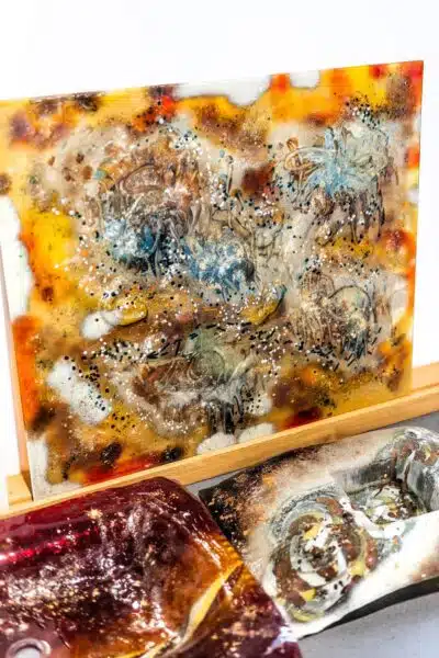 Umelecké sklo Veronika Rusňáková 95x80 cm - Image 2