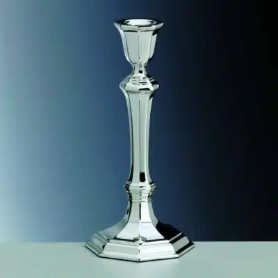 Strieborný svietnik 19 cm