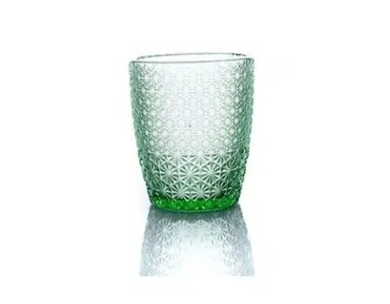 Poháre na vodu Moza 320 ml zelená