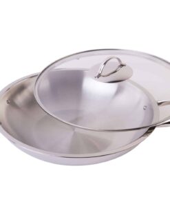 Wok 36 cm s pokrievkou