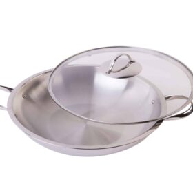 Wok 36 cm s pokrievkou