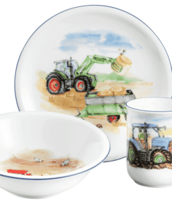Detský porcelán 3 dielna sada TRAKTOR