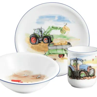 Detský porcelán 3 dielna sada TRAKTOR
