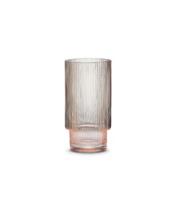 Sada 2 ružových pohárov na nealko/long drink Milan 460 ml