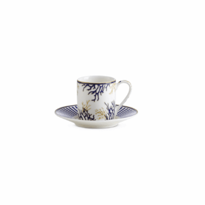 Sada 2 šálok na espresso Koral 80 ml