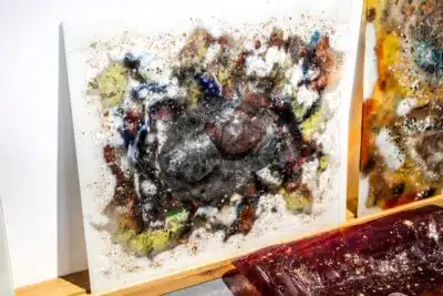 Umelecké sklo Veronika Rusňáková 73x84 cm - Image 2