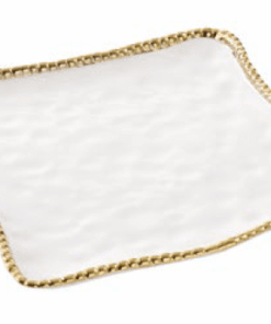 Štvorcový servírovací tanier Pampas 27,94x2,54 cm