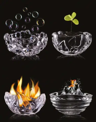 Miska Rokas 13 cm inšpirovaná vodou (WATER) – Obrázok 2