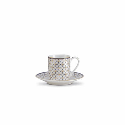 Sada 2 šálok a tanierikov na espresso Charl 80 ml