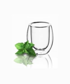 Sada pohárov s dvojitou stenou 100 ml