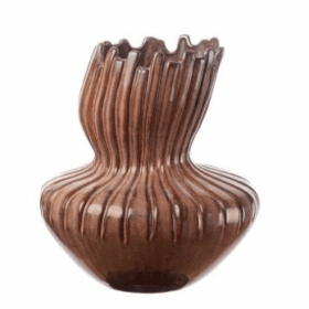 Vysoká kameninová váza Stoneware 19,5x22 cm