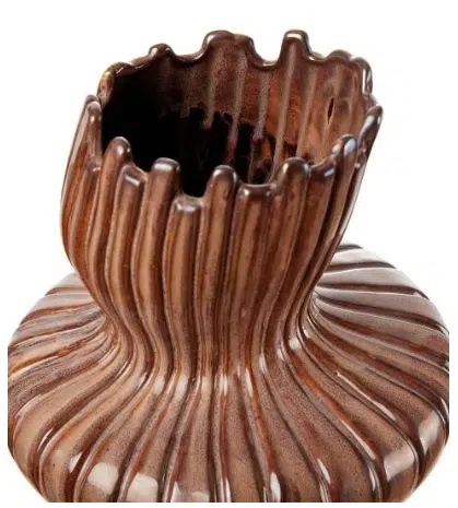 Vysoká kameninová váza Stoneware 19,5x22 cm – Obrázok 2