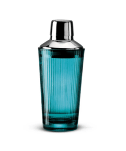 Sivozelený sklenený šejker Milan 370 ml