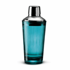Sivozelený sklenený šejker Milan 370 ml