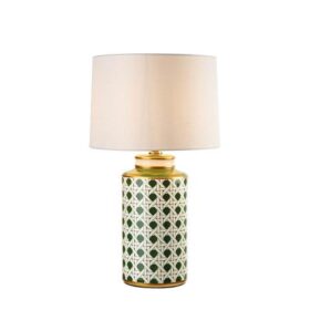 Porcelánová stolová lampa 35x63 cm