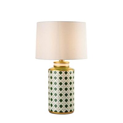 Porcelánová stolová lampa 35x63 cm