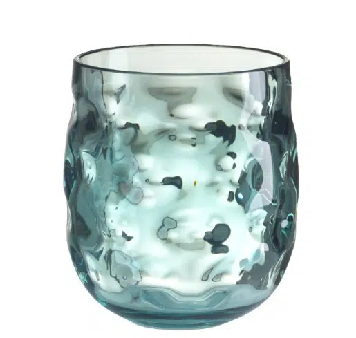 Poháre Murano 400 ml modrá