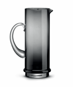 Sklenená karafa 1300 ml dymovo sivá