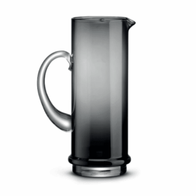Sklenená karafa 1300 ml dymovo sivá