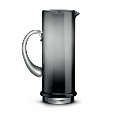 Sklenená karafa 1300 ml dymovo sivá