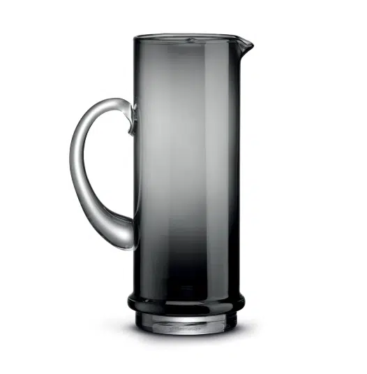 Sklenená karafa 1300 ml dymovo sivá