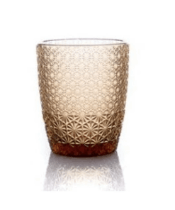 Poháre na vodu Moza 320 ml oranžová