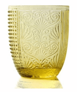 Poháre na vodu Mib 350 ml žltá