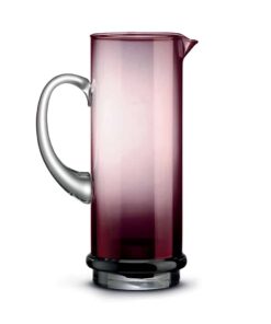 Sklenená karafa 1300 ml fialová