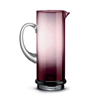 Sklenená karafa 1300 ml fialová