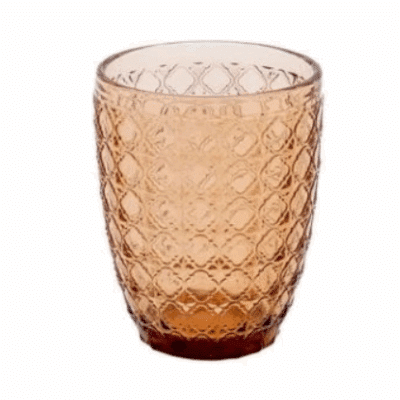 Poháre na vodu Viva 350 ml oranžová