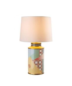 Porcelánová stolová lampa 35x67,5 cm