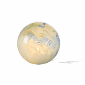 Sklenená guľová lampa Sphere 29cm x 28v