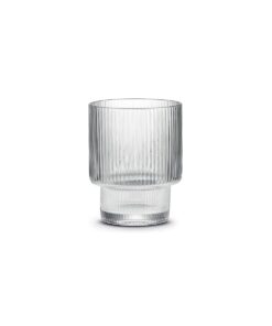 Súprava 2 priehľadných pohárov na vodu Milan 320 ml